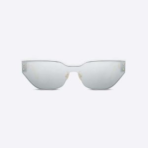 Replica Dior Women DiorClub M3U White Mask Sunglasses