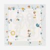 Replica Hermes Women Brides Fleuries Scarf 90