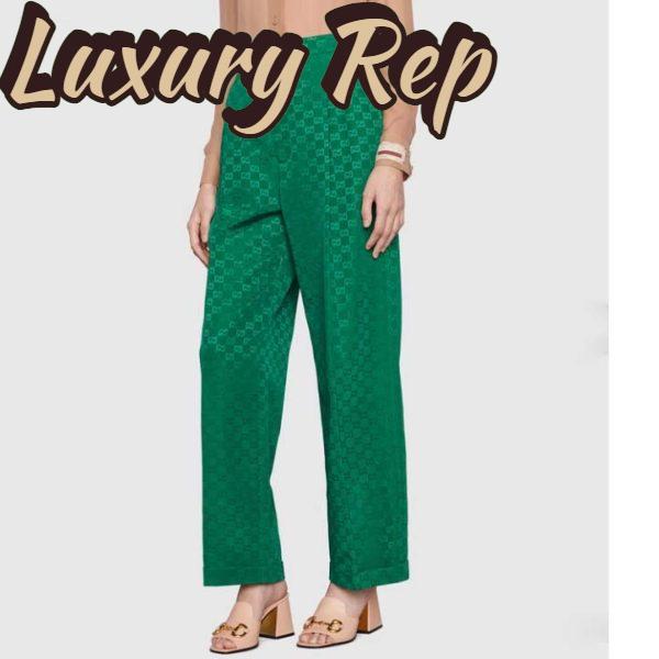 Replica Gucci Women GG Slide Sandal Horsebit Pink Leather Mid 7.6 Cm Heel 12
