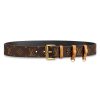 Replica Louis Vuitton LV Unisex LV Shape 40mm Belt in Embossed White Taurillon Leather 10