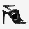 Replica Hermes Women Shoes Manege Sandal 5.1 cm Heel-White 7
