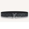 Replica Louis Vuitton Unisex LV Initiales 40mm Reversible Belt Taurillon Leather-Black 10
