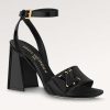 Replica Louis Vuitton LV Women Shake Pump Black Patent Calf Leather Lambskin 8.5 CM Heel 14