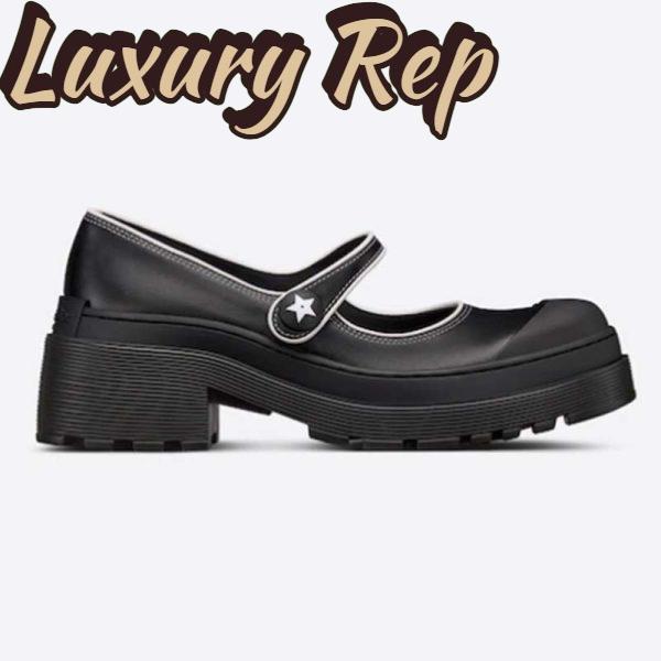 Replica Dior Women CD Shoes D-Doll 2.0 Pump Black Supple Calfskin 3.5 cm Heel 2