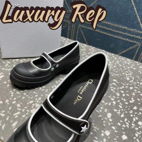 Replica Dior Women CD Shoes D-Doll 2.0 Pump Black Supple Calfskin 3.5 cm Heel 10