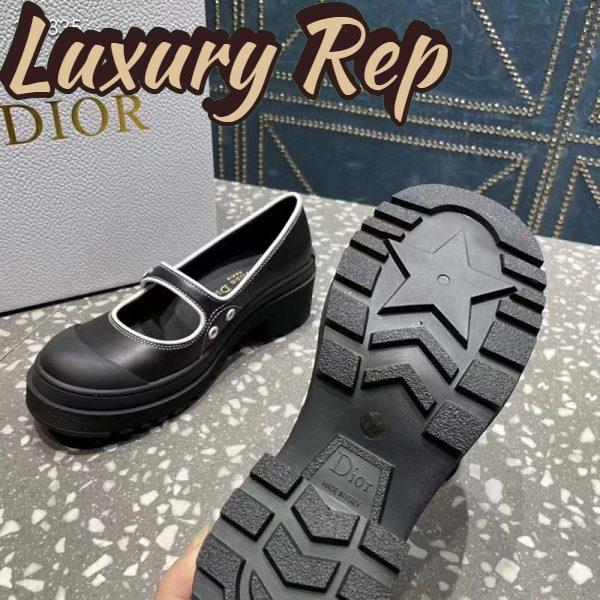 Replica Dior Women CD Shoes D-Doll 2.0 Pump Black Supple Calfskin 3.5 cm Heel 11