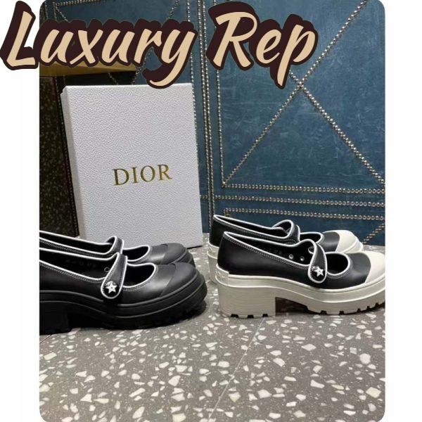 Replica Dior Women CD Shoes D-Doll 2.0 Pump Black Supple Calfskin 3.5 cm Heel 14