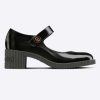 Replica Dior Women Shoes D-Doll Pump Black Shiny Laminated Calfskin 16