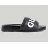 Replica Gucci Unisex GG Slipper Interlocking G Black Leather Low 2.5 Cm Heel 13