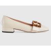 Replica Gucci Women’s GG Matelassé Canvas Slide Sandal Beige/Ebony Diagonal 12