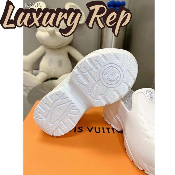 Replica Louis Vuitton LV Unisex LV Shark Clog White EVA Rubber Anatomic Insole 9