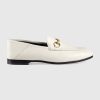 Replica Gucci Women Gucci Jordaan Leather Loafer 1.27cm Heel-Black 6