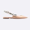 Replica Dior Women J’adior Plumetis Slingback Pump with Strass 10cm Heel-Sandy 12