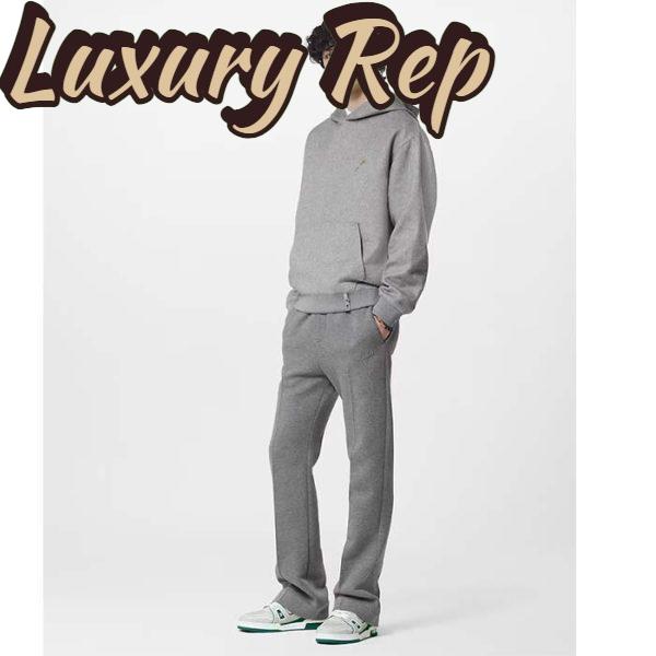 Replica Louis Vuitton Unisex Trainer Sneaker Green Strass Rubber Outsole LV Initials Monogram Flowers 13