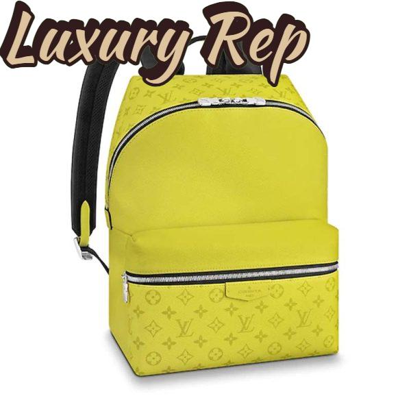 Replica Louis Vuitton LV Unisex Discovery Backpack PM Monogram Canvas Taiga Leather 4