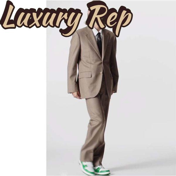 Replica Louis Vuitton Unisex LV Trainer Sneaker Green Mini Monogram Embossed Calf Leather 13